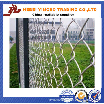 PVC Coated Galvanized Chain Link Fence for Baseball Field